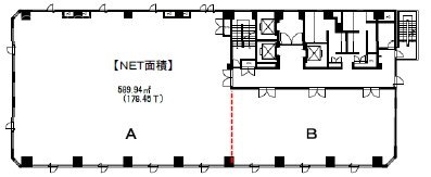 立花アネックスビルB 間取り図