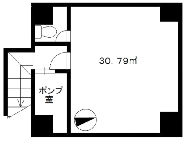 西新宿ティーオー(西新宿TO)ビルB1F 間取り図