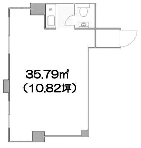 竹内ローリエビル402 間取り図