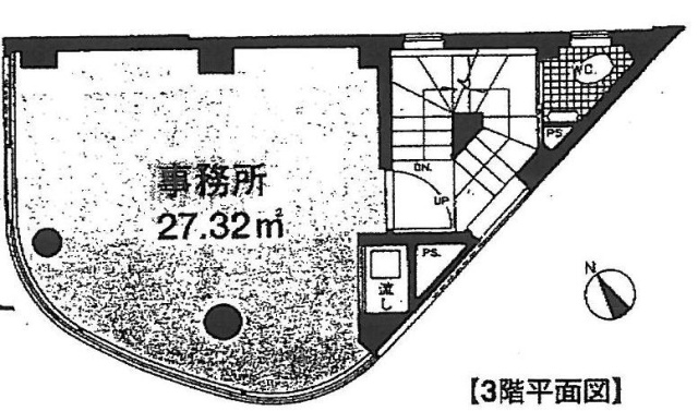 タキカワ百人町ビル3F 間取り図
