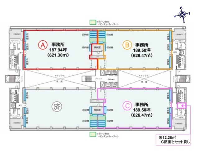 TF西台ビルB 間取り図