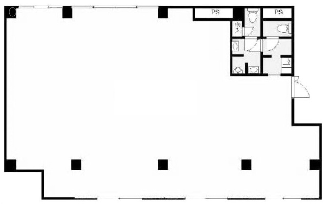 石井飯田橋ビル1F 間取り図