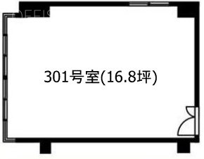 ストーク西新宿福星ビル301 間取り図