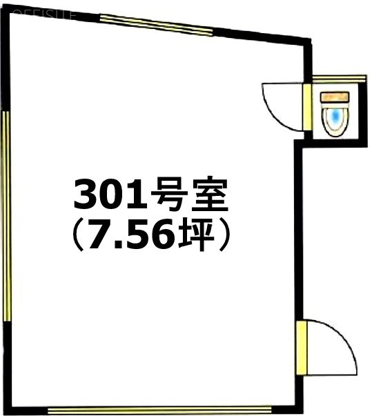 苗木ビル301 間取り図