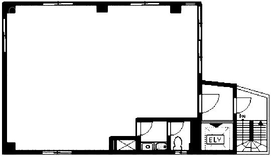 アークブランシェ四谷4F 間取り図