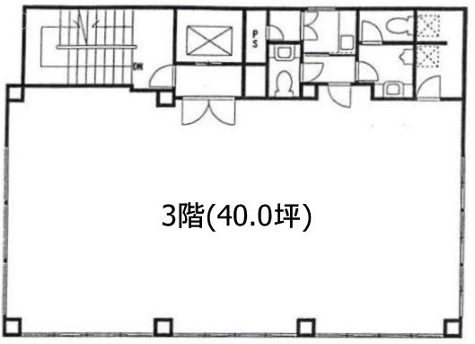 小田ビル3F 間取り図