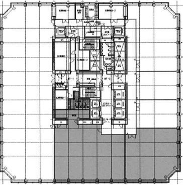 愛宕グリーンヒルズMORIタワー25F 間取り図