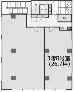 第5トヨダビルB 間取り図