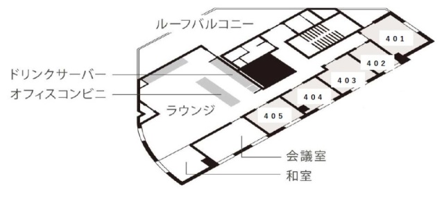 日総第27ビル404 間取り図