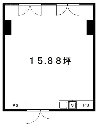 東池袋第3ライオンズビル302 間取り図
