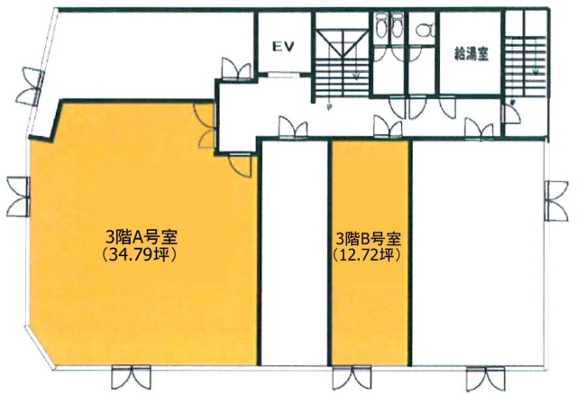 西白井駅前ビルB 間取り図