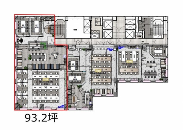 フロンティアグラン西新宿701 間取り図