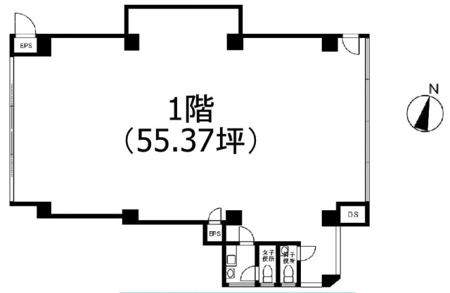 SEビル1F 間取り図