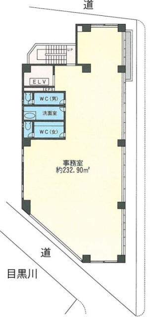 岡本ビル2F 間取り図