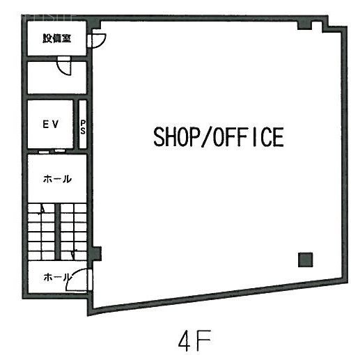 リズム表参道ビル4F 間取り図