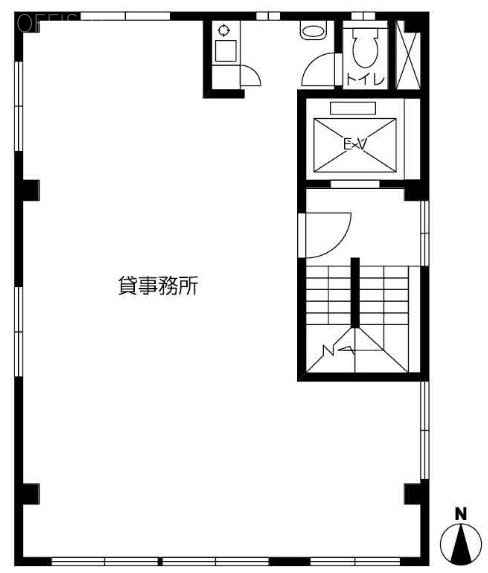 青山商事ビル3F 間取り図