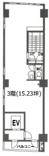 四谷さとうビル3F 間取り図