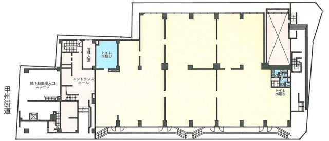 ライオンズマンション西新宿ビル1F 間取り図