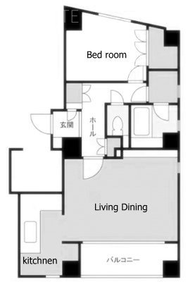 チェラーザ代官山ビル602 間取り図