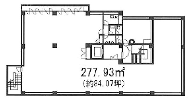 S・S WACOESビルB1F 間取り図