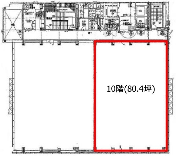 Daiwa渋谷スクエア10F 間取り図