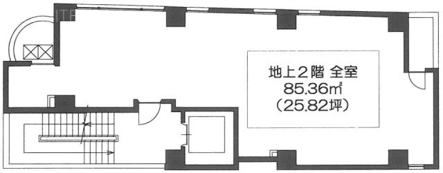 目黒STビル2F 間取り図
