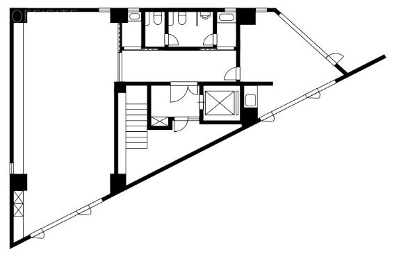 下目黒HAPPYビル7F 間取り図