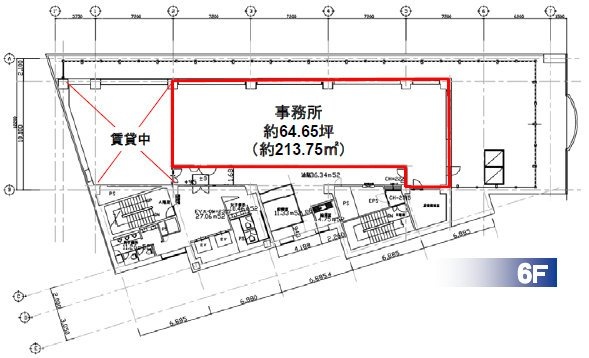 新練馬ビル6F 間取り図