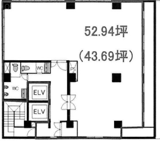 井門本郷ビル5F 間取り図