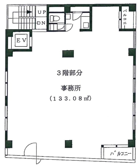 石川ビル3F 間取り図