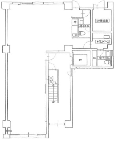 S-Glanz AKIHABARA1F 間取り図