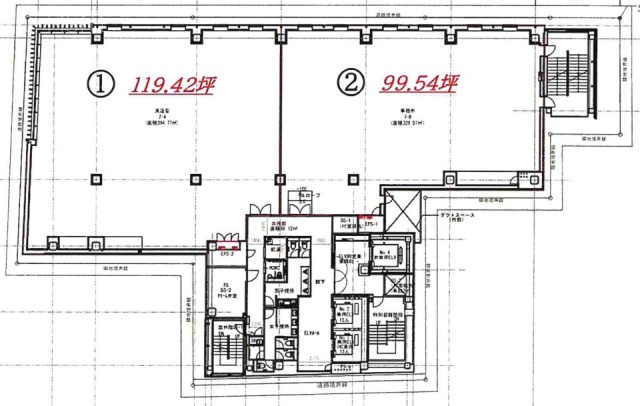 プライム銀座柳通りビル2 間取り図