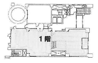 銀座セントラルビル1F 間取り図