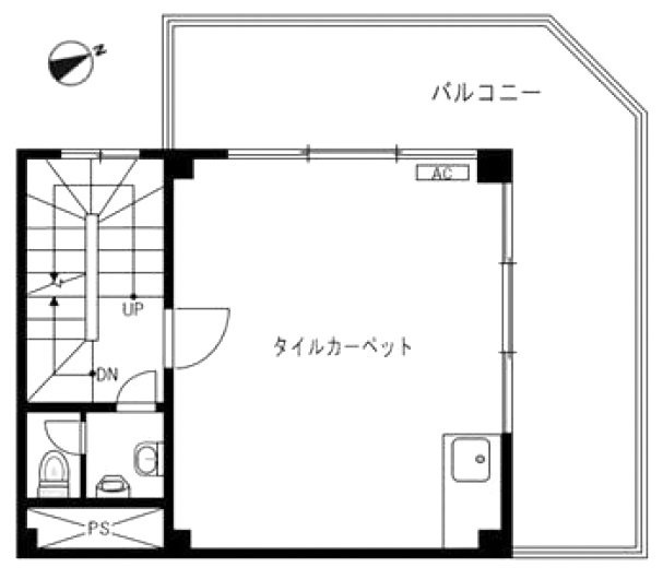 KAZUMIビル3F 間取り図