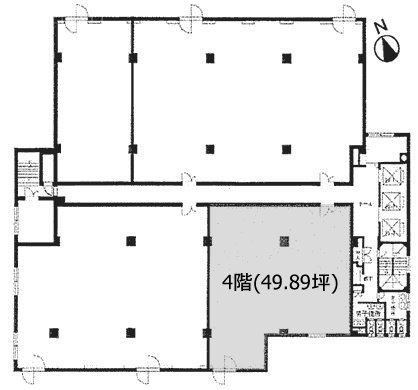 アーバン虎ノ門4F 間取り図