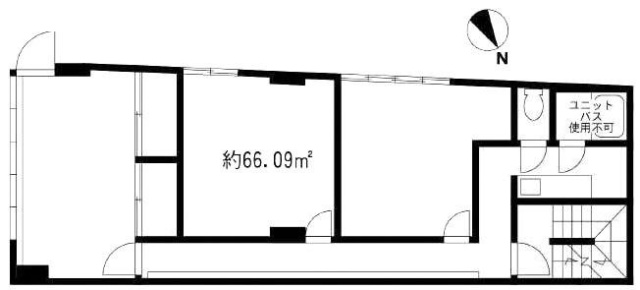 相生町ビル4F 間取り図
