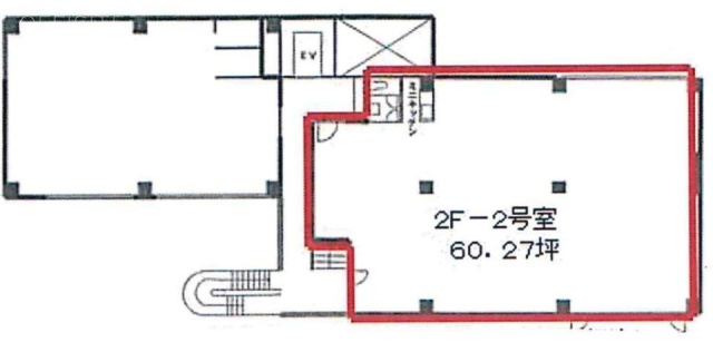 佳秀ビル2F 間取り図