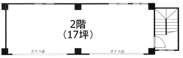 加藤ビル2F 間取り図