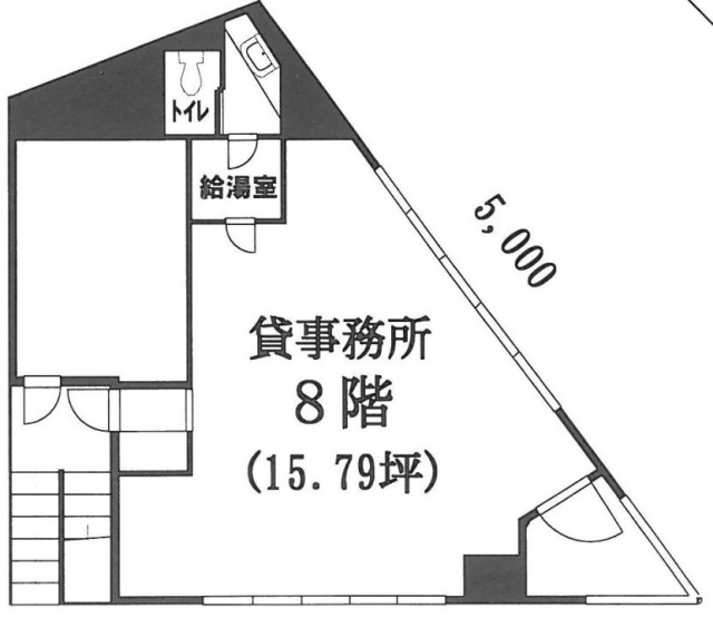 YSビル8F 間取り図