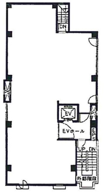 高木11ビル401 間取り図