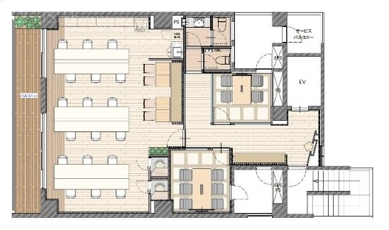 THE PORTAL 本郷三丁目(旧 宮本ビル)9F 間取り図