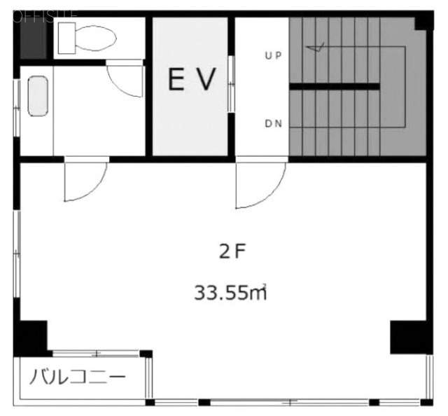 小林ビル2F 間取り図