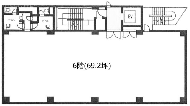 ラ・ベリテAKASAKA6F 間取り図