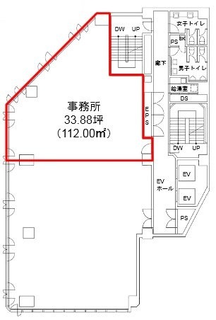 KDX春日ビルA 間取り図