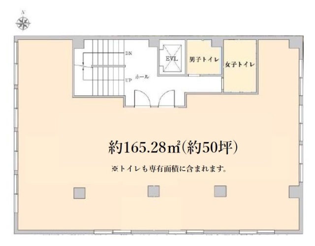 キョウデンビル7F 間取り図
