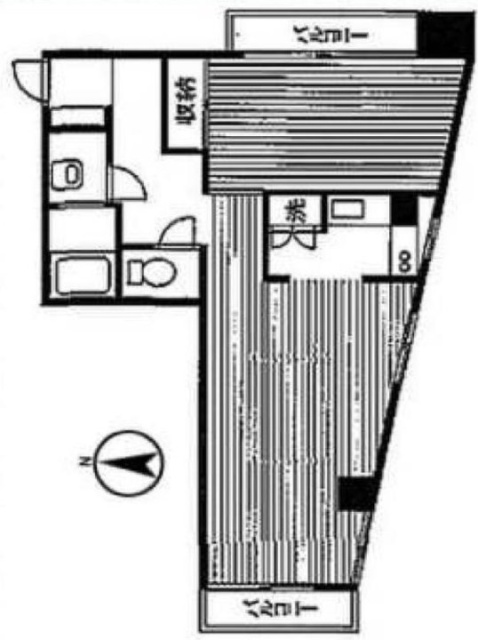 ベルメゾン池袋416 間取り図
