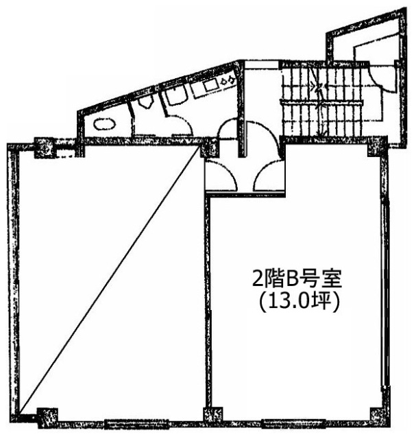 大庭ビルB 間取り図