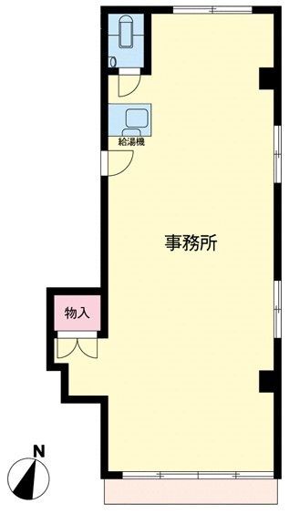銘昌堂ビル2F 間取り図