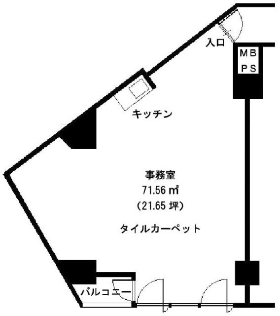 セントヒルズ池袋302 間取り図
