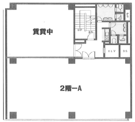 横浜ニューポートビルA 間取り図